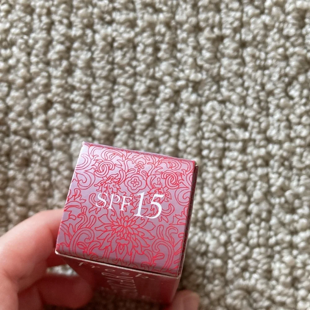 Fresh Sugar Lip Treatment in Rose Full Size 0.15 oz Tinted Balm Lipstick NIB
